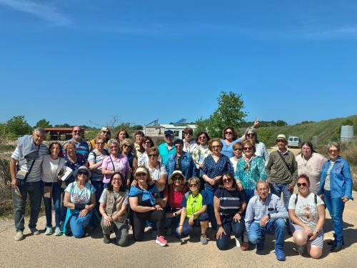 Vecinos de la Mancomunidad del Alto Henares visitan La Chanta, un ejemplo de restauración ambiental y biodiversidad